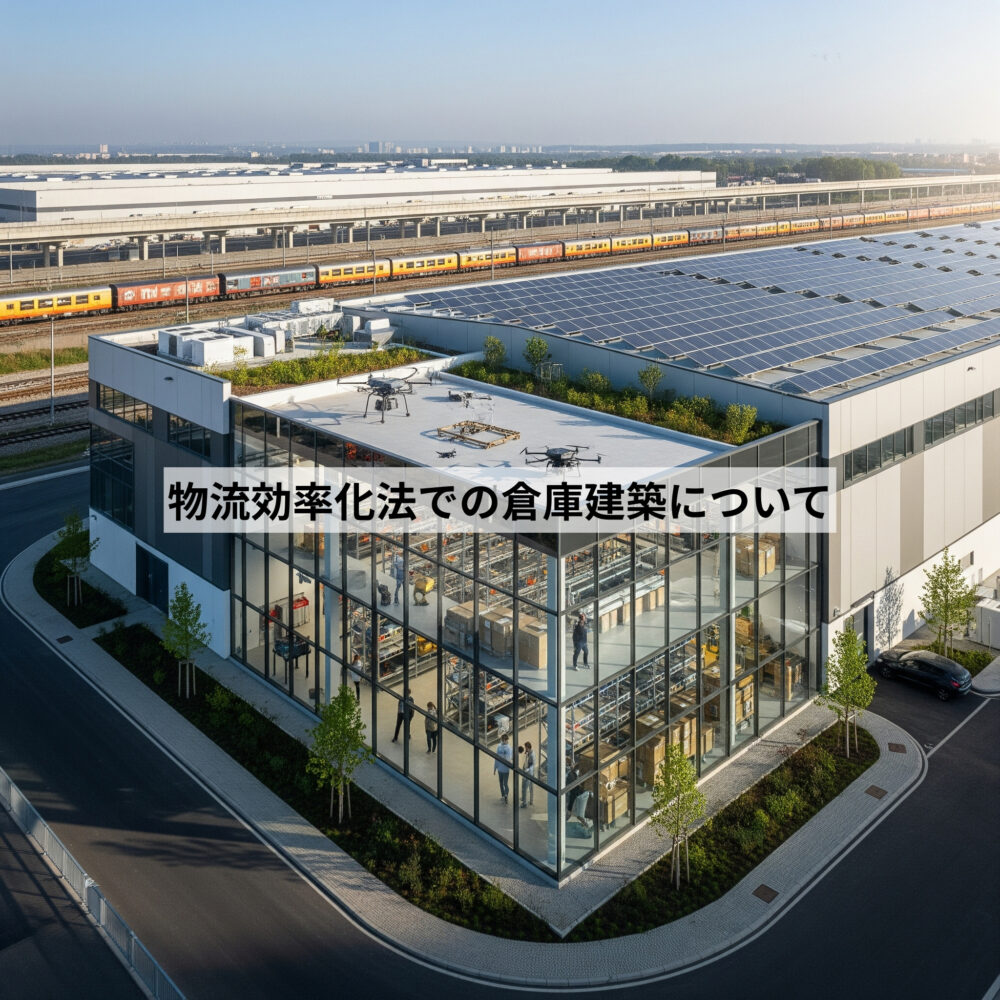 物流効率化法での倉庫建築について
