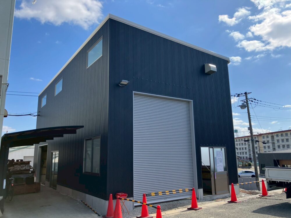 【施工中】恵精機様　新築倉庫